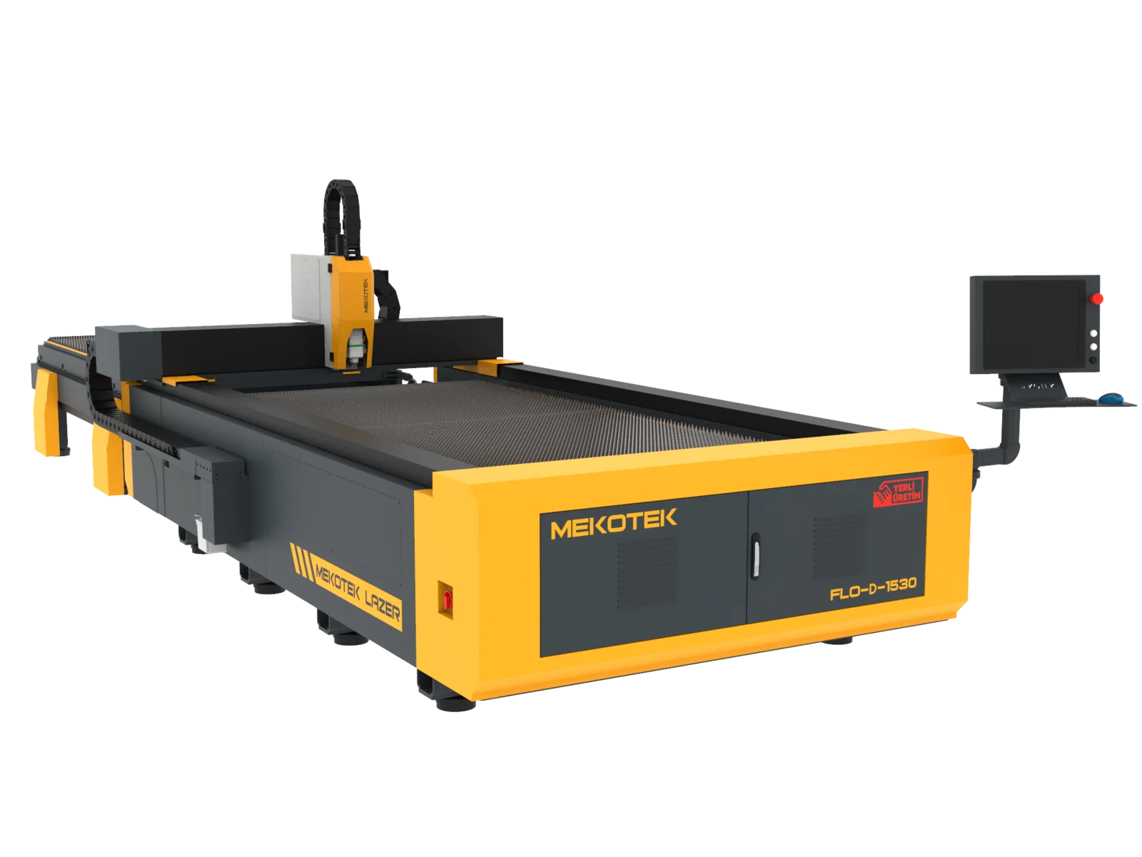 Mekotek FLO-D 1530 open type double-table fiber laser cutting machine