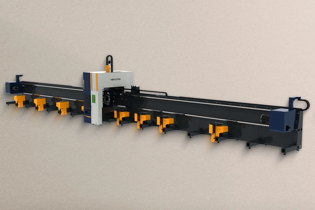 Mekotek FLP 9036 BVL bevel-cutting pipe and profile fiber laser cutting machine